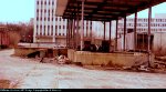 Old covered loading dock adjacent to Seaboard Yard